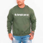My Therapist Gave Up Sweatshirt - Funny Sarcastic Humor Crew Neck